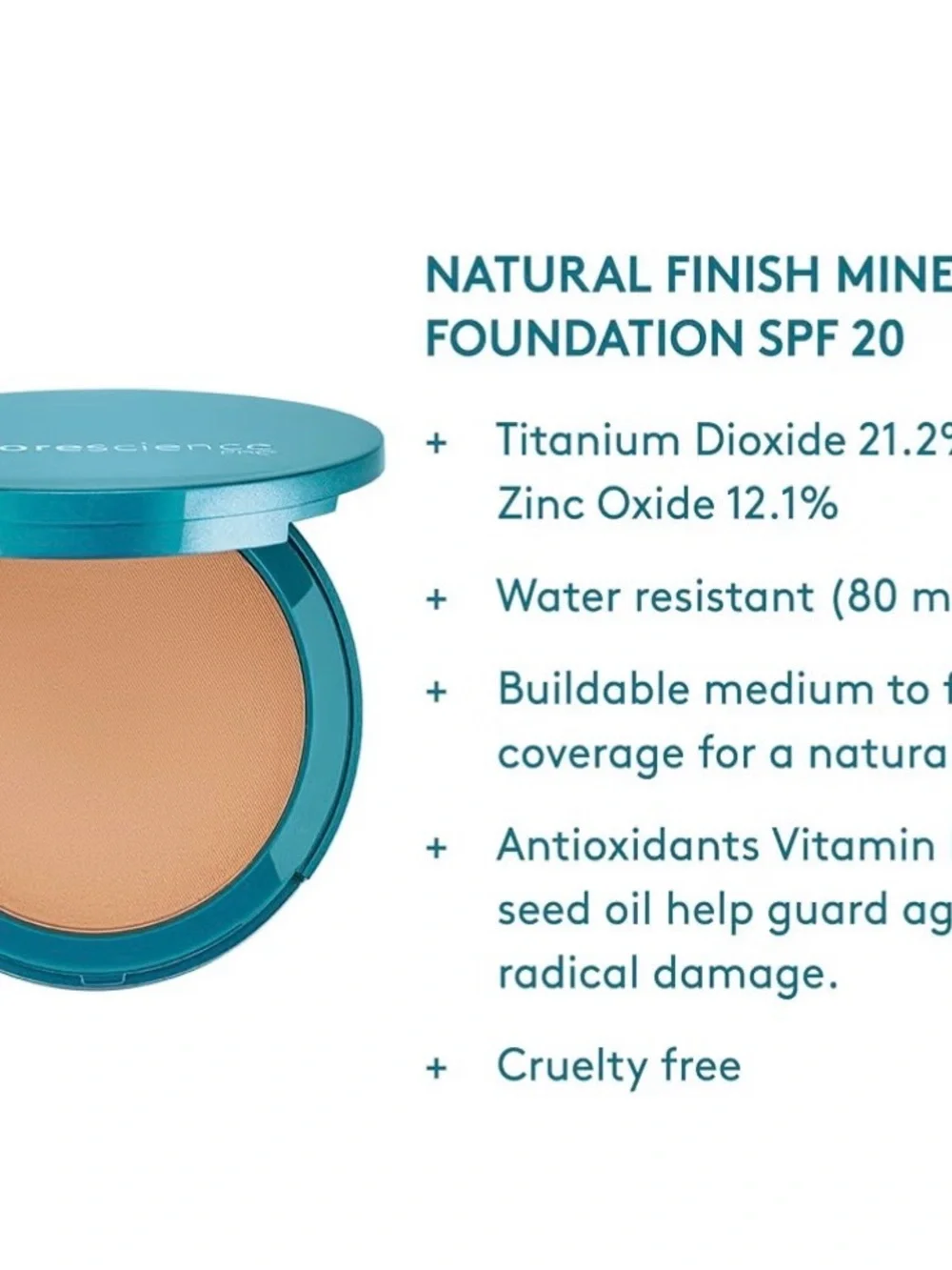 Colorscience Natural Finish Pressed Foundation - Light Ivory